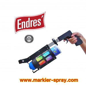 Endres beste Markierpistole (durch eigene Herstellung) Art-Nr. 4718, für Markierspray "z.B. Spot-Marker Endres Art-Nr. 4706 pink . Am Lager
